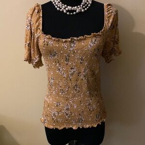 Heart & Hips - Women’s Size Medium - Stretch Blouse - 100% Rayon